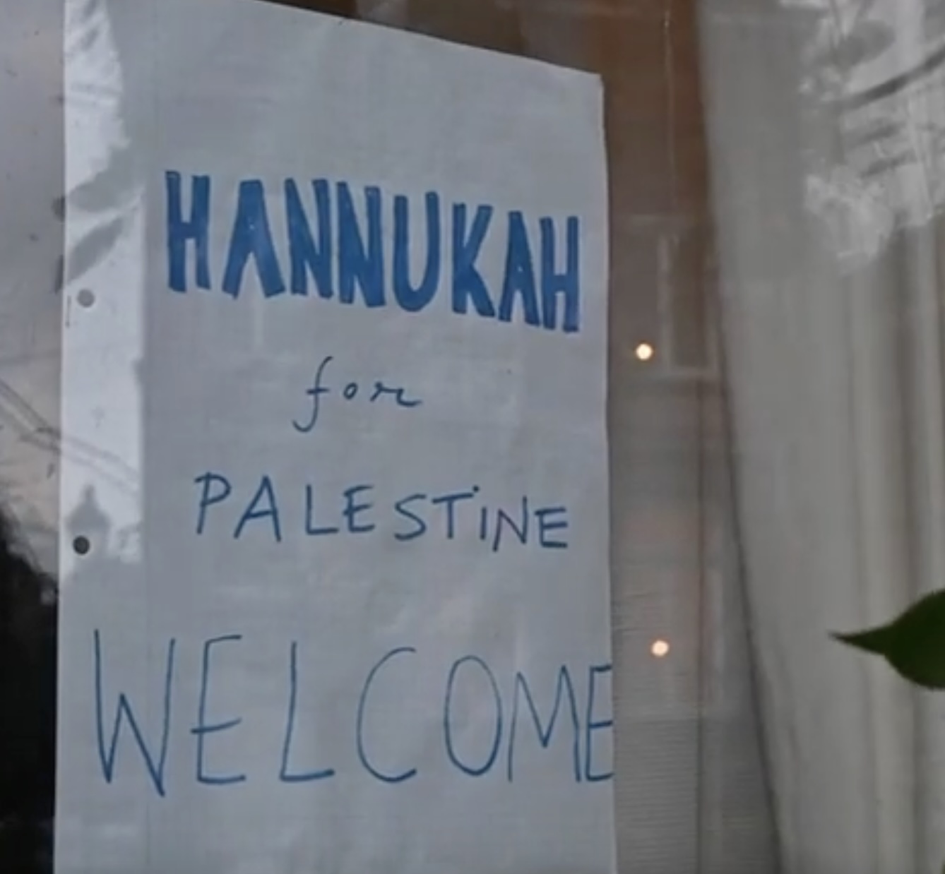 Hannukah for Palestine